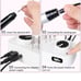 Nail drill set with light