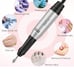 Nail drill set with light