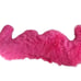 Lyft Original GIANT 31 Neon Pink Mustache Plush Carstache Rideshare Icon