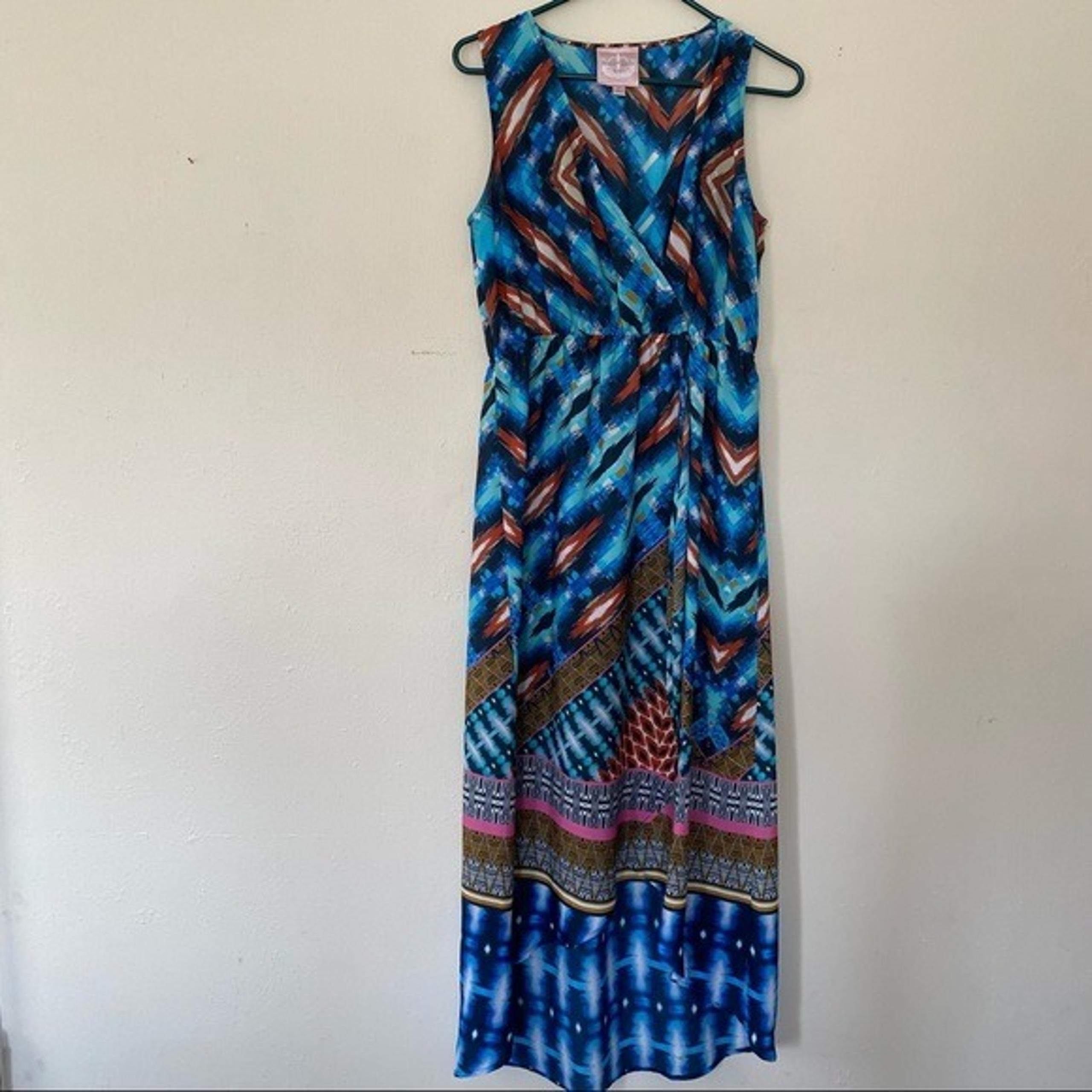 Romeo & Juliet Hi Low Maxi Tie Dye Dress