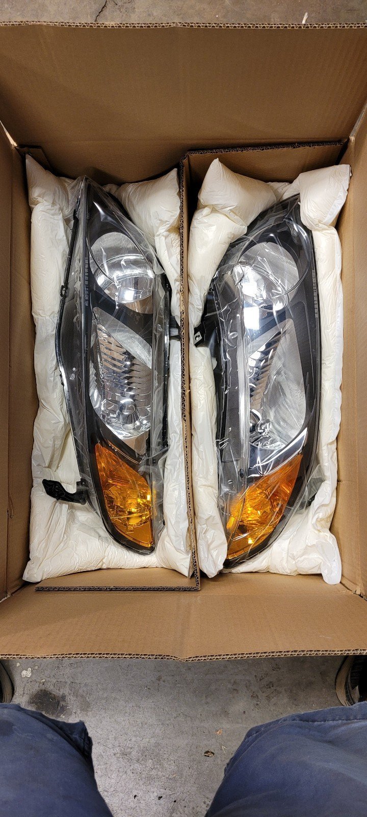 Aftermarket Headlights for 06-11 Civic si - Sedan