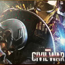 Marvel The Art of Captain America Civil War Book 1st Edition
