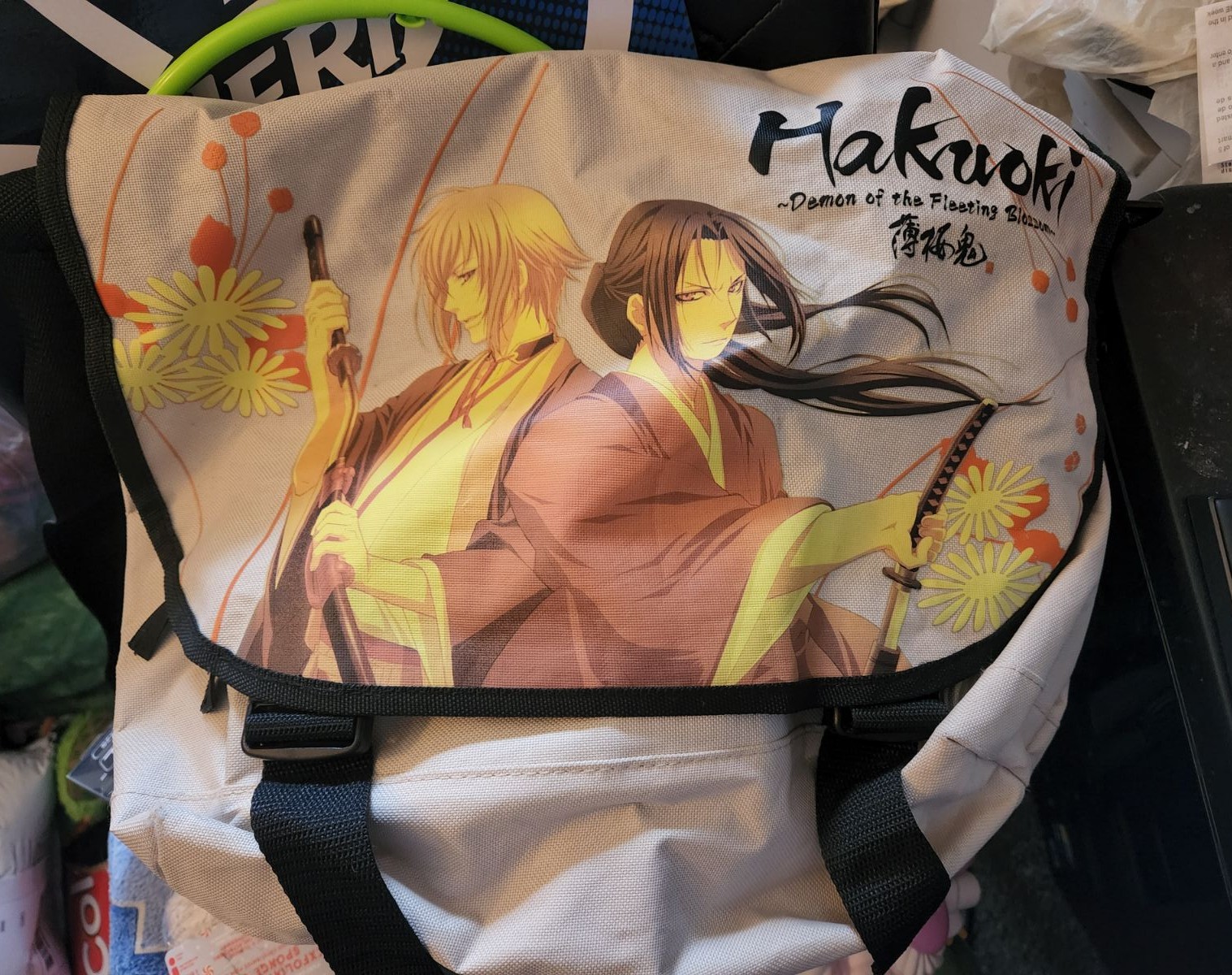 Hakuoki demon fleeting messanger bag anime