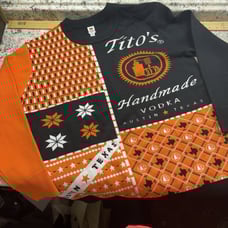 Tito's Handmade Vodka Size XL Sweater Winter Holiday Ugly Christmas Party