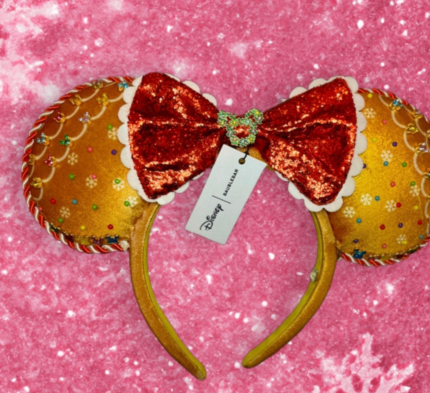 Disney Minnie Mouse gingerbread ears
