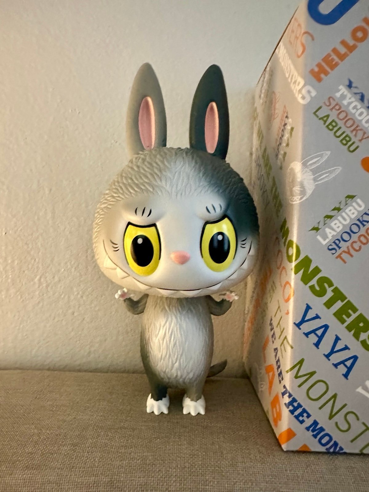 Labubu Zimomo pop mart cat authentic large 7” figure