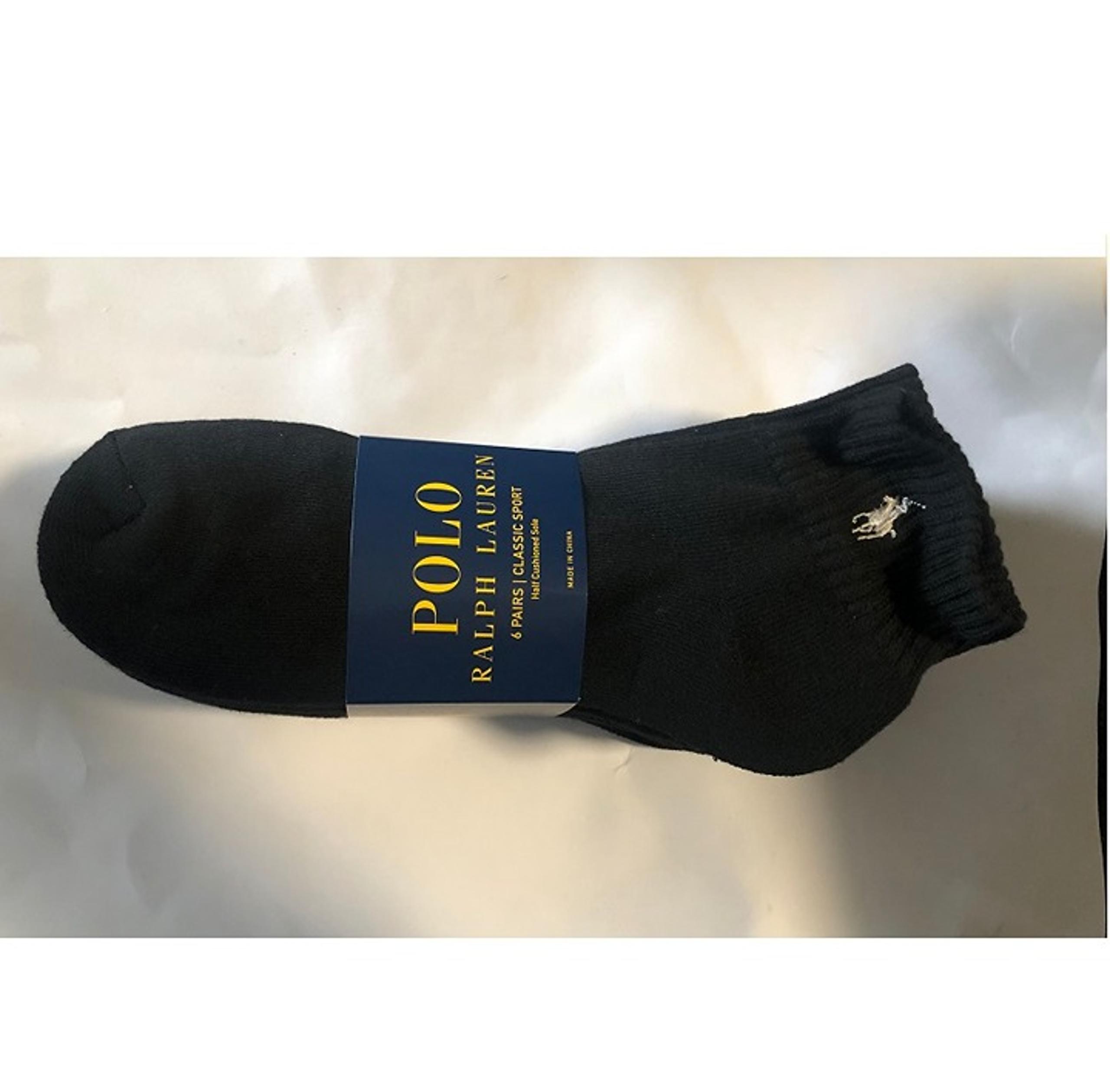 POLO RALPH LAUREN 6 pairs of Quarter Socks