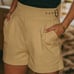 NWT Bohme khaki cotton shorts