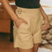 NWT Bohme khaki cotton shorts