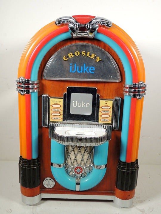 Croseley Original iJuke Mini Jukebox for Apple iPod Model CR1701A no Remote