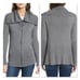 Treasure & Bond Wide Collar Zip Sweater