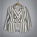 Veronica Beard Pinstripe Empire Dickey Jacket/Blazer White/Navy Size US 2