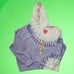 Wildfox New Cropped Tie Dye French Terry Hoodie size M