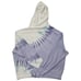 Wildfox New Cropped Tie Dye French Terry Hoodie size M