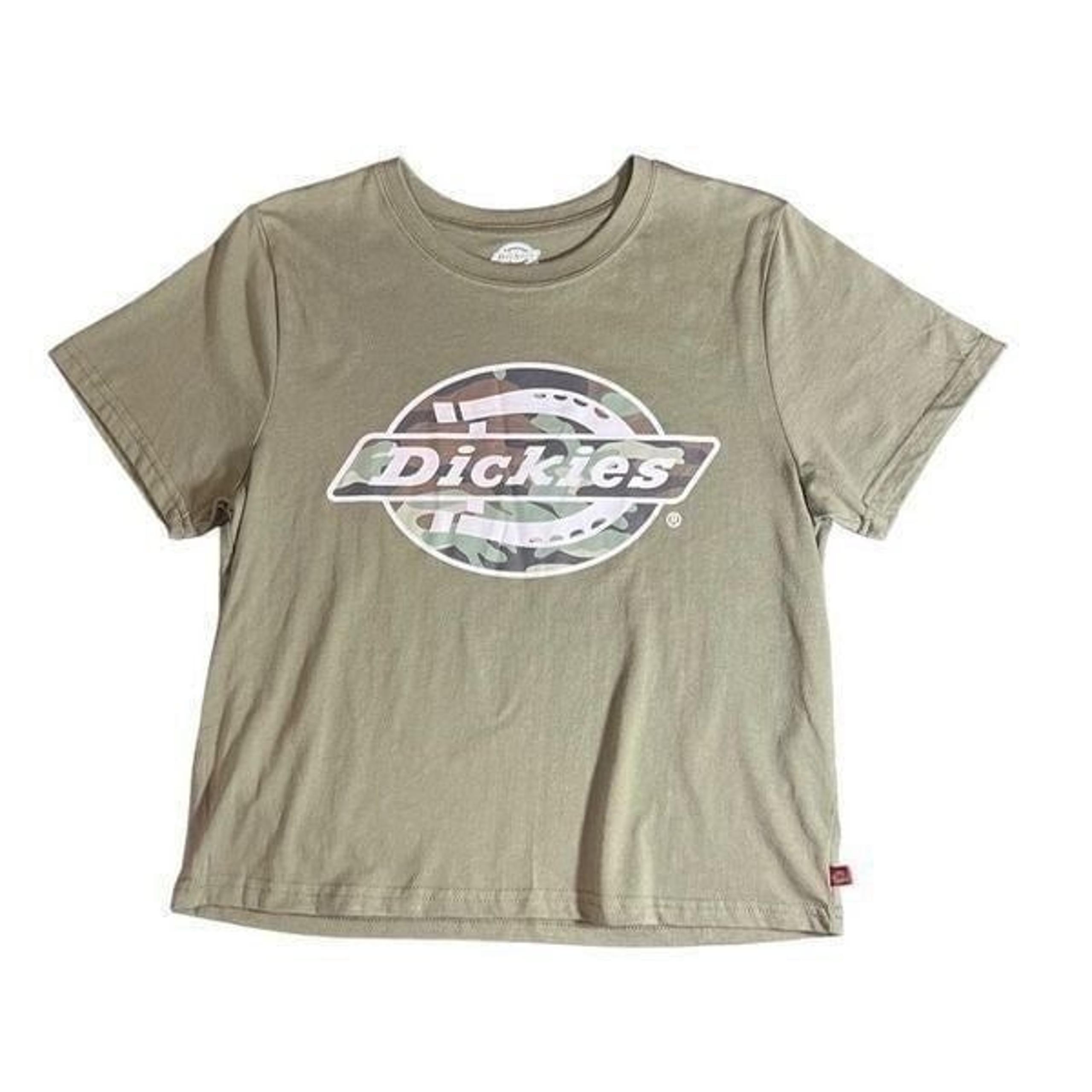 Dickies olive green crop top size large