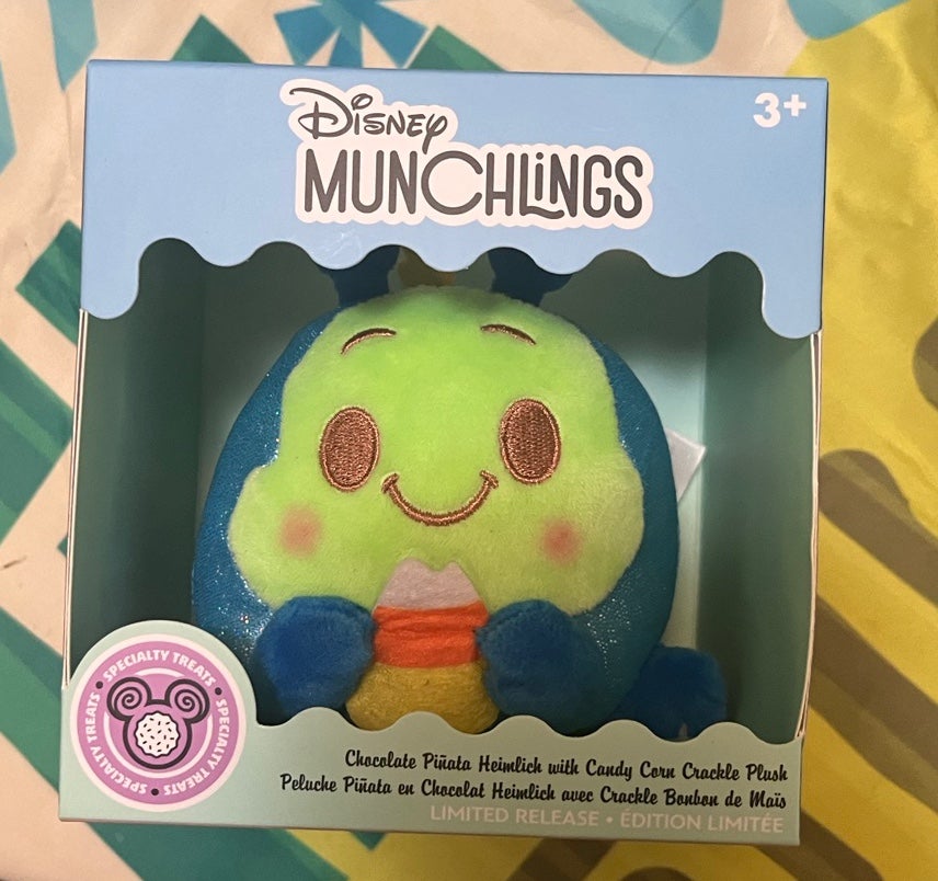 Disney Parks Munchlings A Bug’s Life Heimlich Chocolate Piñata Plush Toy