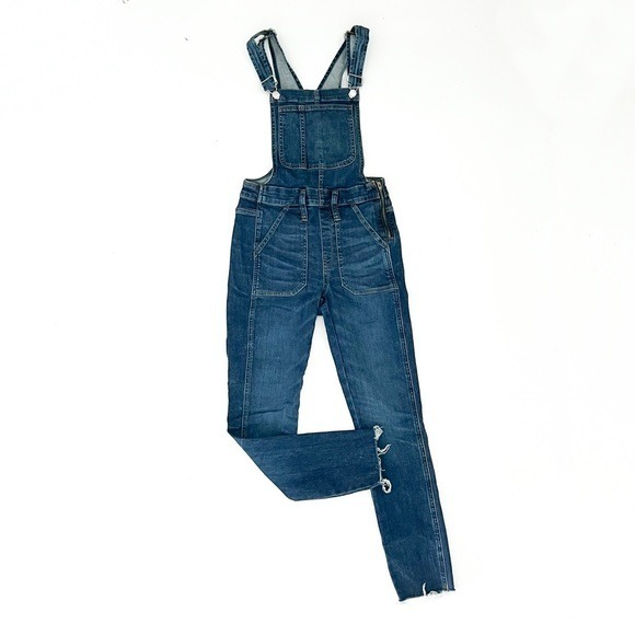 Madewell Skinny Overalls Eco Edition Jean Denim Jeans