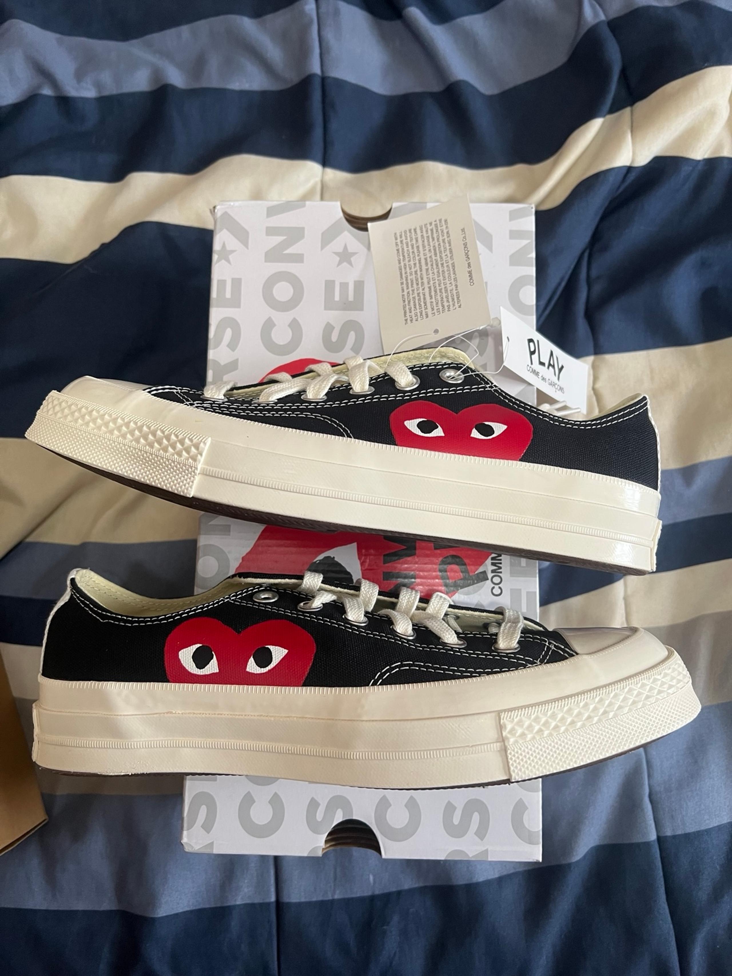 Converse Chuck 70 Low Comme des Garçons CDG Size 7 Men’s/ Size 9 Wmns
