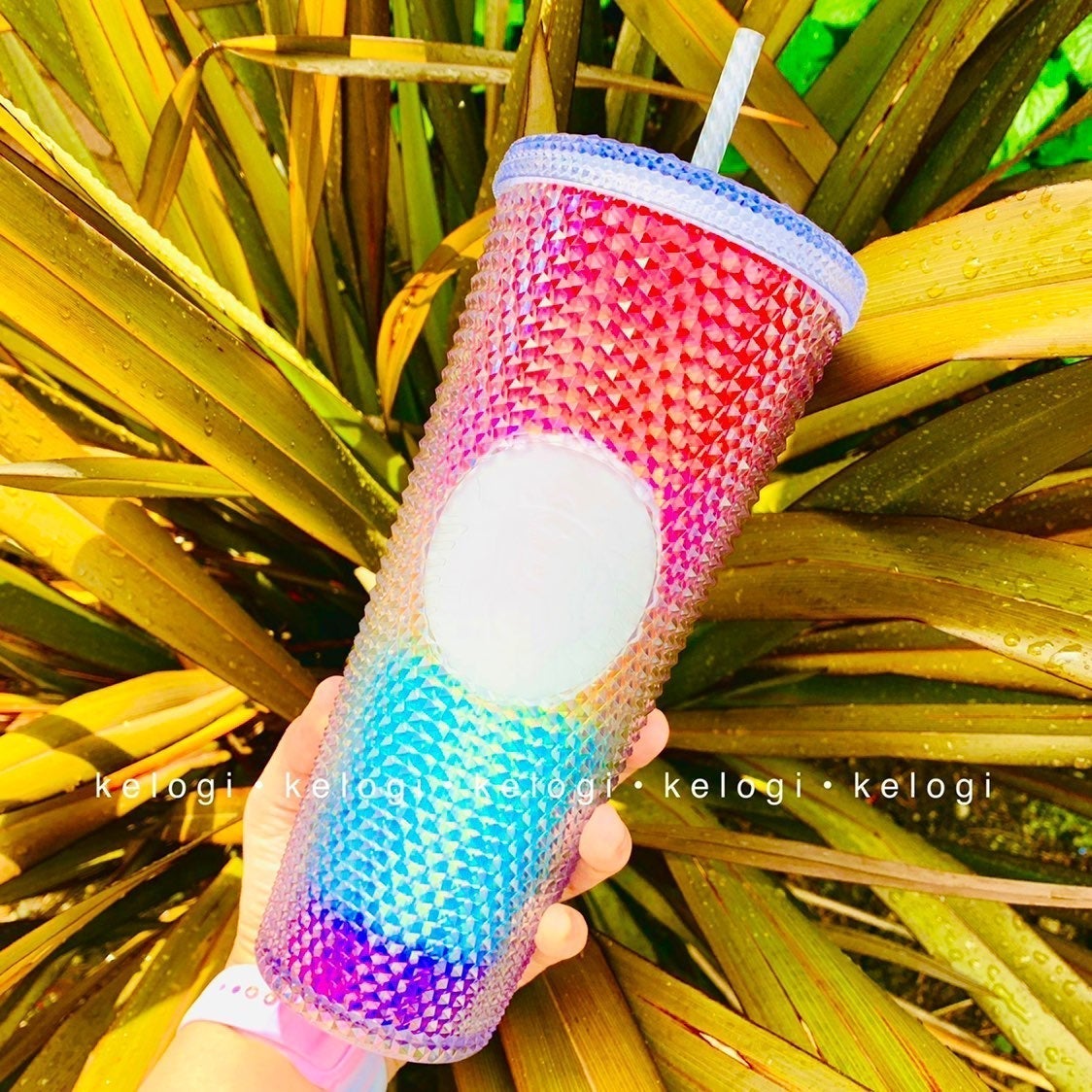 NEW Starbucks Rainbow Pride Studded Cup