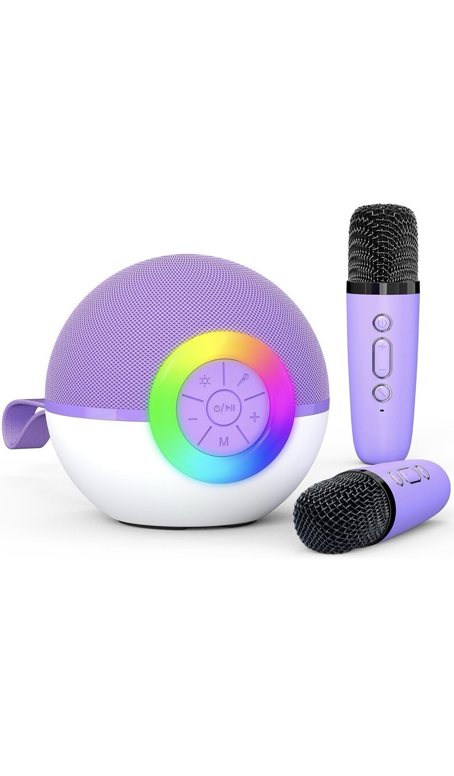 Karaoke Microphone Machine Toys For Kids Adults, Mini Portable Bluetooth Speaker