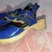Sven Girls Wooden and Leather Clogs Size 1
