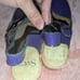 Sven Girls Wooden and Leather Clogs Size 1
