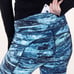 Lululemon Fast & Free Crop II Sz 10 *Nulux 19 In Shorelines Multi Blue