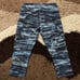 Lululemon Fast & Free Crop II Sz 10 *Nulux 19 In Shorelines Multi Blue