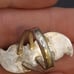 BEAUTIFUL VINTAGE STERLING SILVER TURQUOISE CORAL RING # 547