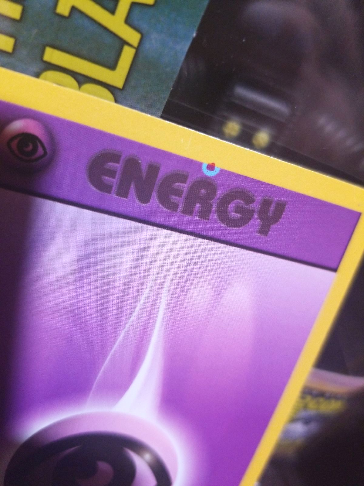 ERROR PSYCHIC ENERGY POKEMON TCG BASEset