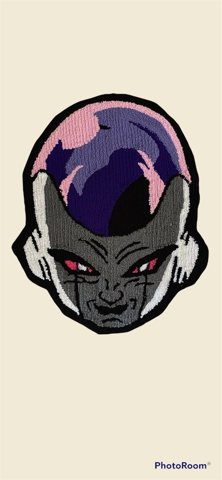 Frieza Rug Dragonball Z Hand Tufted Acrylic Rug (48x48)
