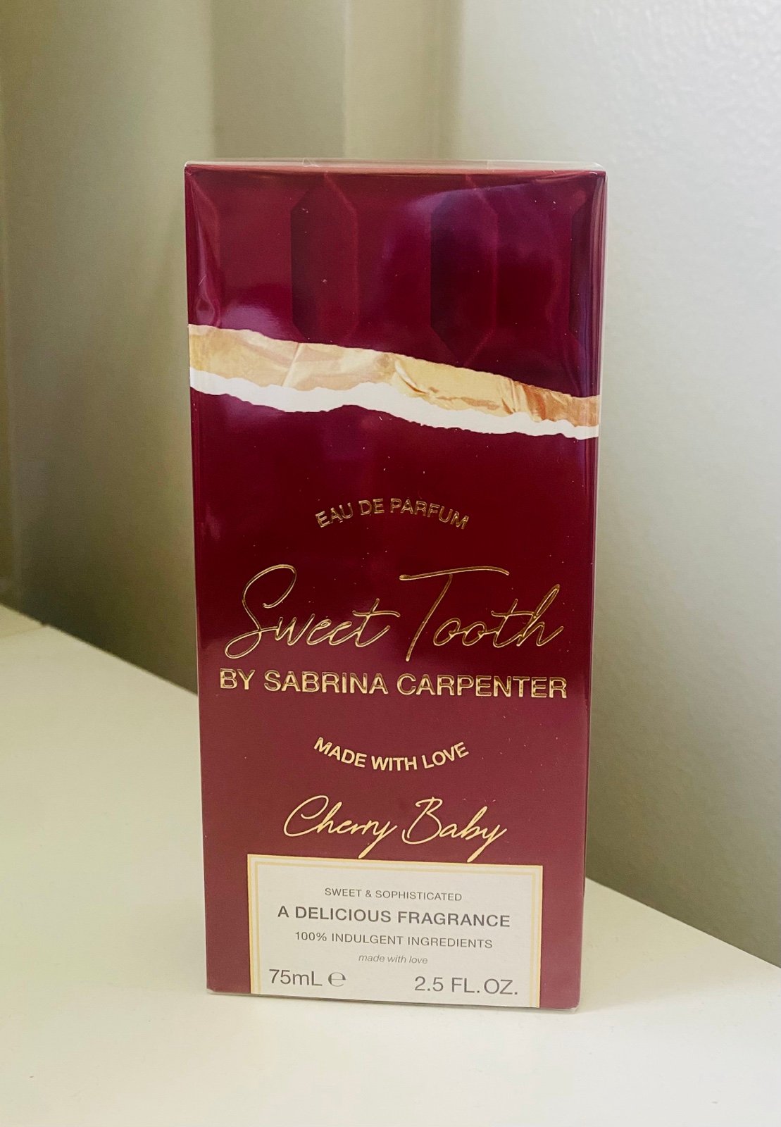 NEW SABRINA CARPENTER PERFUME SWEET TOOTH CHERRY BABY 2.5 fl oz