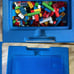 Durable LEGO storage case with Legos. Perfect for organizing bricks.