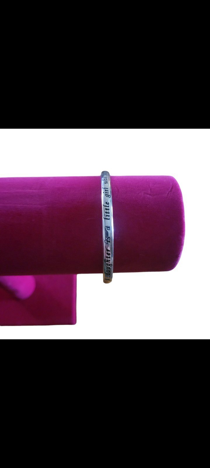 Mother/daughter Sterling Silver Cuff