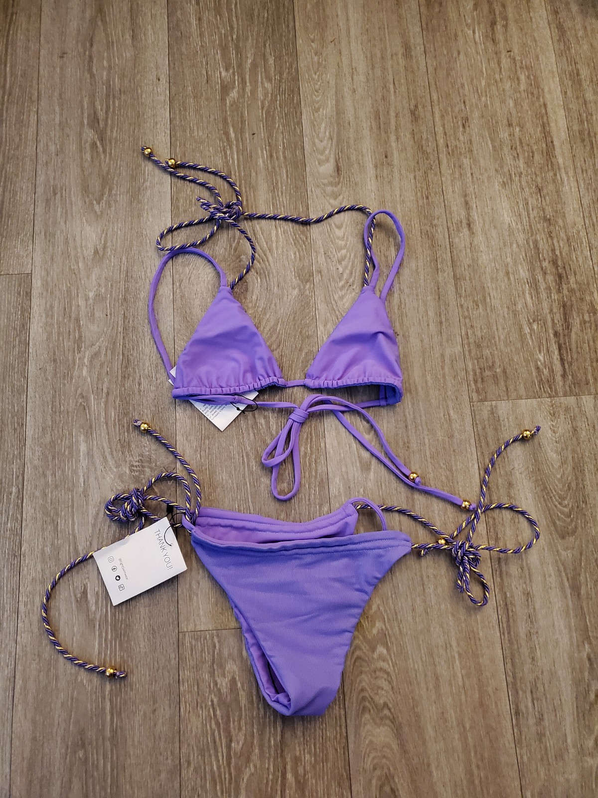 Eight swimwear eve bikini top and bottom