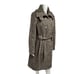Calvin Klein women's trench coat double breast wool blend belted Size 14