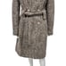 Calvin Klein women's trench coat double breast wool blend belted Size 14