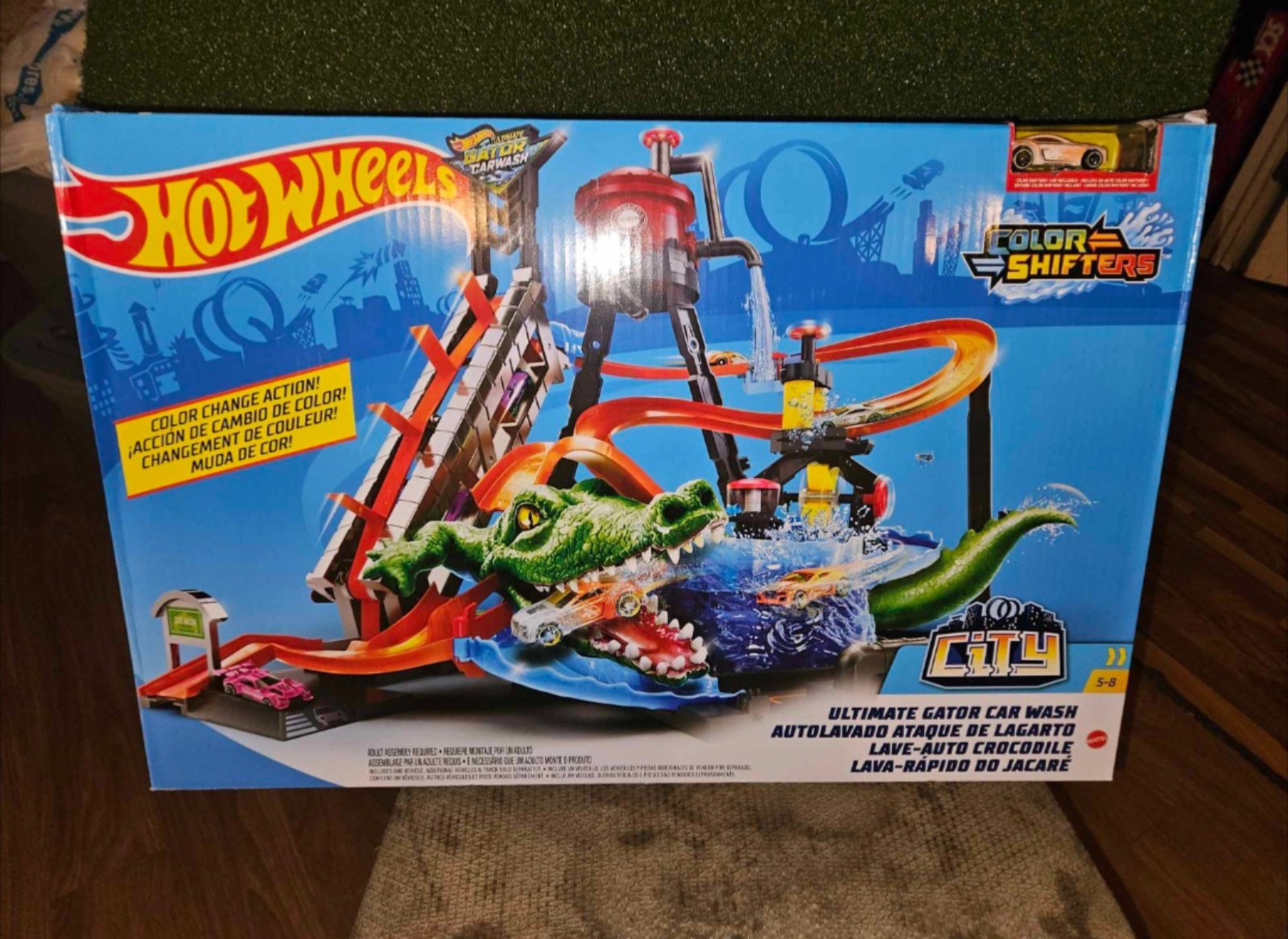 Hot Wheels City Ultimate Gator Car Wash