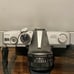 Minolta SR-1 SLR 35mm W/ Auto Rokkor-PF F1.8 55mm Film Camera Japan Exc TK02R