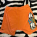 Chrome hearts matty boy orange thermal shorts
