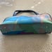 Y2K Watercolor Shoulder Bag Boho Pastel Southwest Artist Log Bag Tote Blue NIB