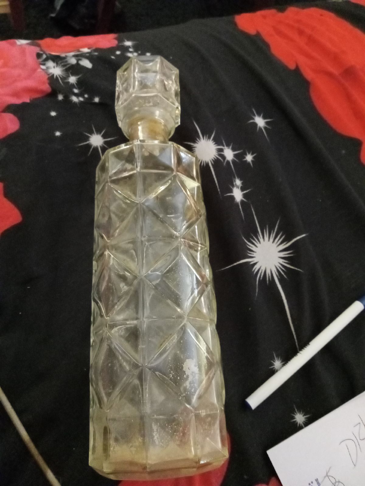 Crystal bar bottle