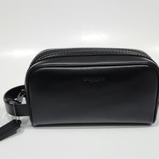 Coach Small Travel Kit - 2522 Black Refined Calf Leather NWT