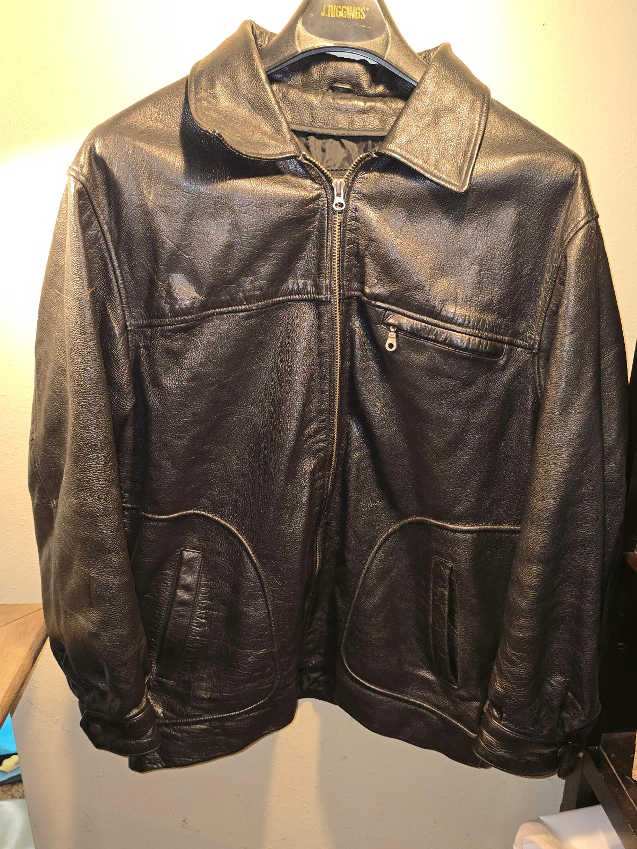 Wilson sz. Large mens leather jacket