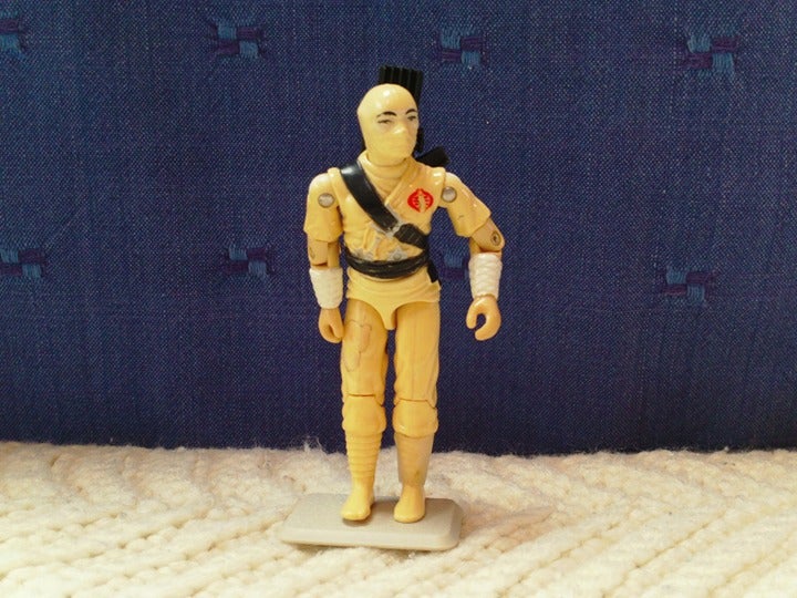 1984 Vintage GI Joe ARAH Storm Shadow with BackPack