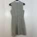 NWT Theory Rained K Felt Knit Wool Blend Grey Sleeveless Mini Sheath Dress Sz 6