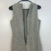 NWT Theory Rained K Felt Knit Wool Blend Grey Sleeveless Mini Sheath Dress Sz 6