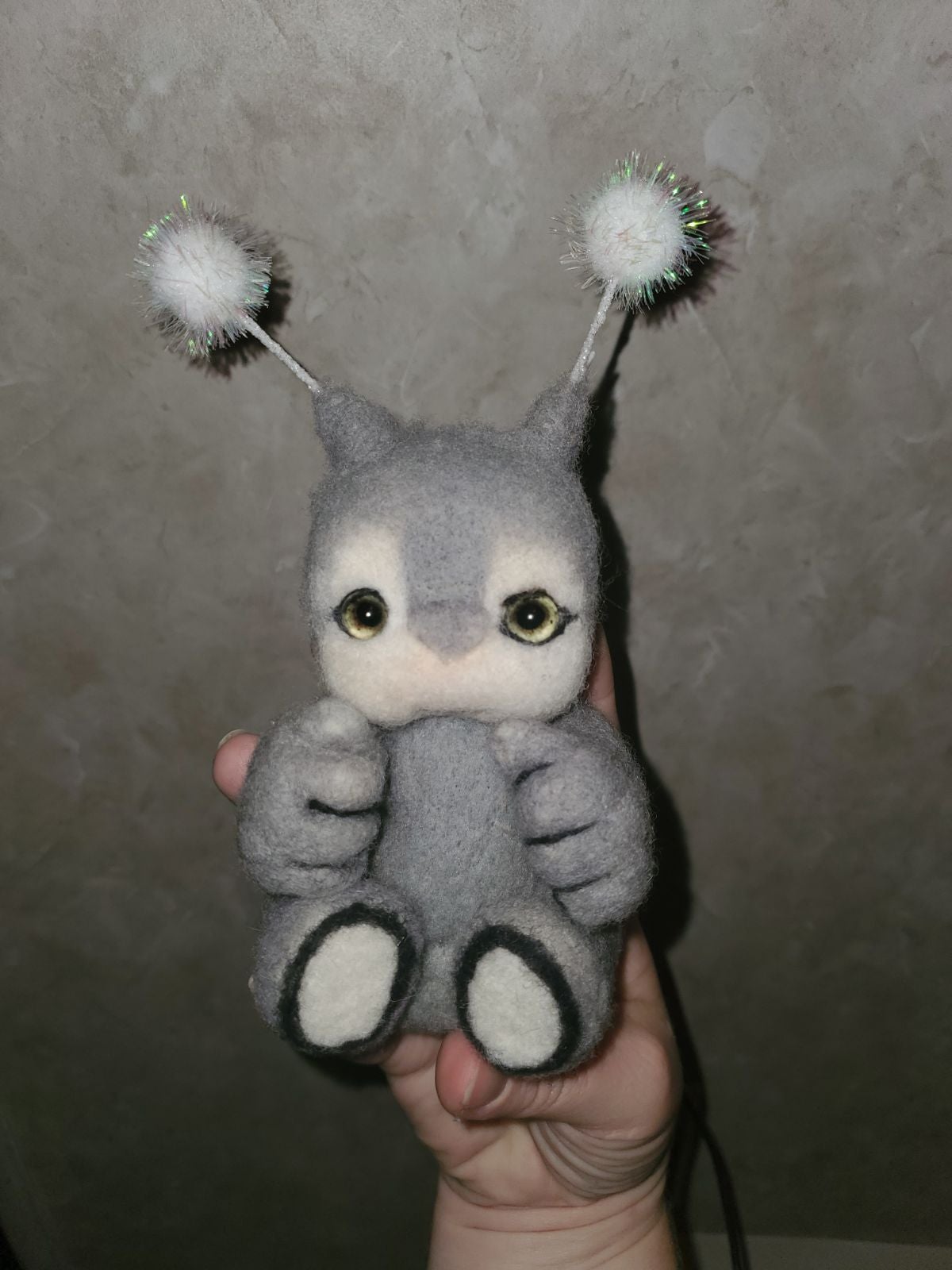 Needle felted bug