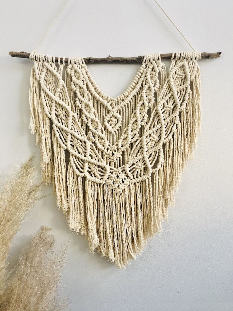 macrame wall hanging