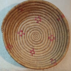 Vintage native American woven Basket